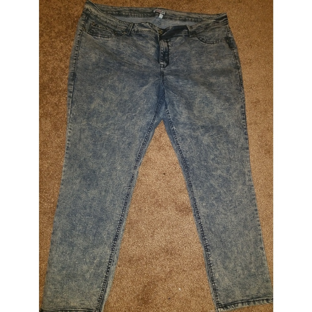 Bongo acid wash skinny jeans